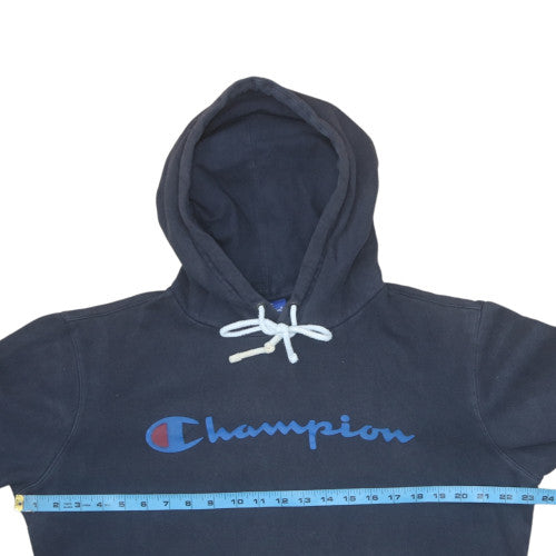 Mens UK Size M Champion Blue Pullover Hoodie