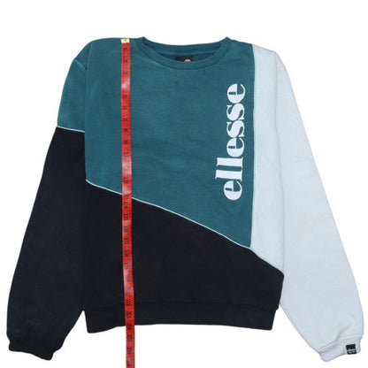 Womens UK Size 14 ellesse Multicoloured Pullover Sweatshirt