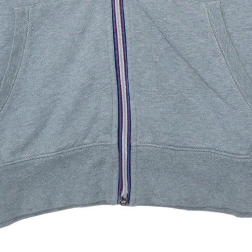 Mens UK Size L Tommy Hilfiger Grey Full Zip Hoodie