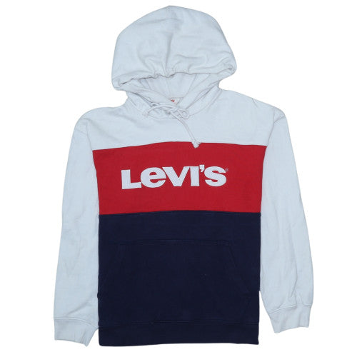 Mens UK Size S Levi's Multicoloured Pullover Hoodie