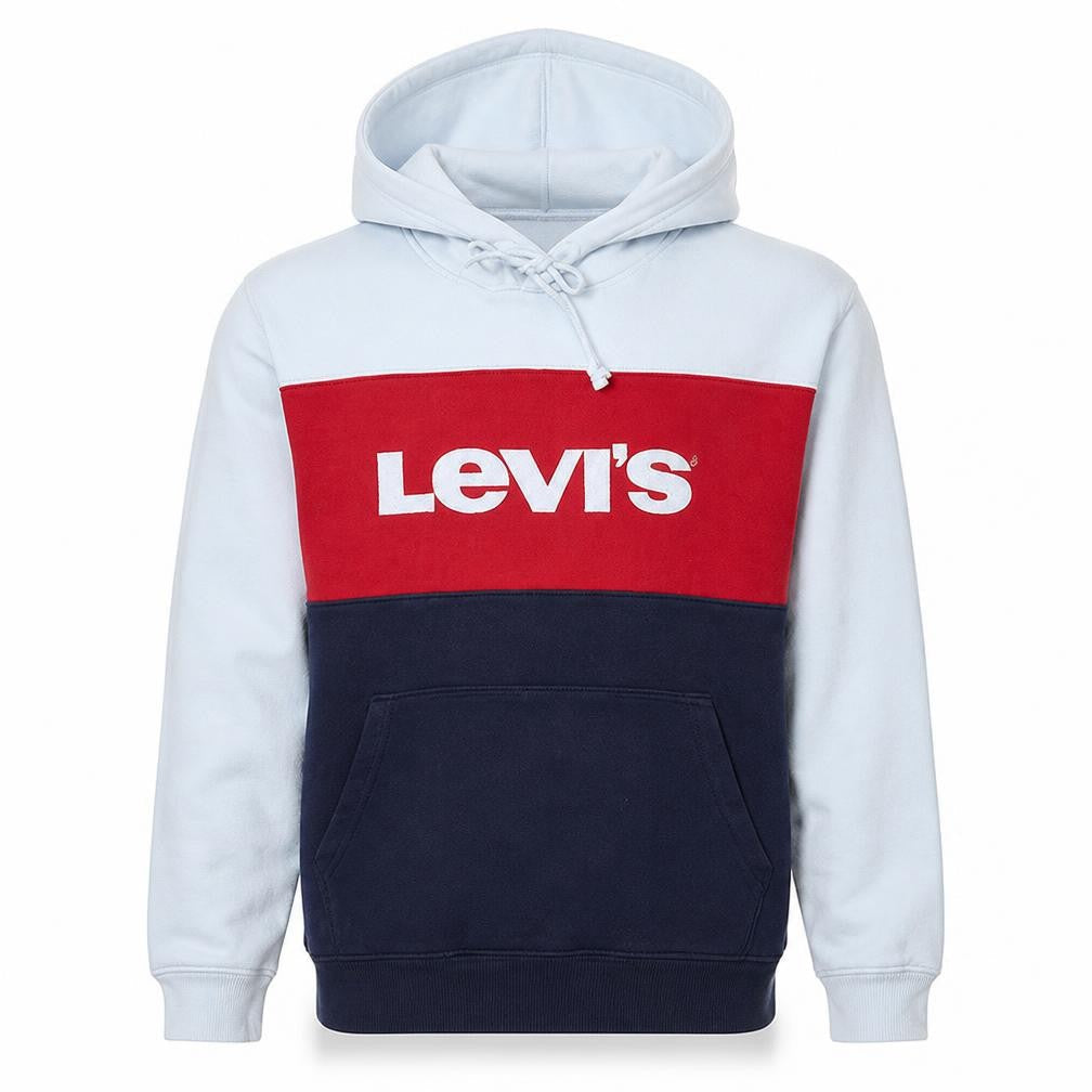 Mens UK Size S Levi's Multicoloured Pullover Hoodie