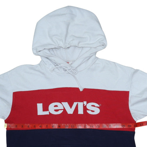 Mens UK Size S Levi's Multicoloured Pullover Hoodie