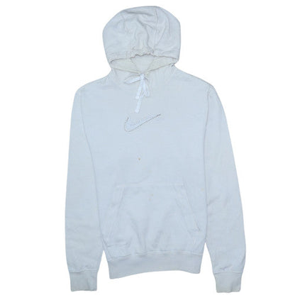 Mens UK Size XS Nike White Pullover Hoodie