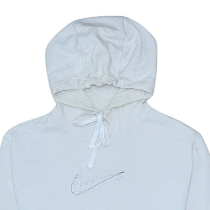 Mens UK Size XS Nike White Pullover Hoodie
