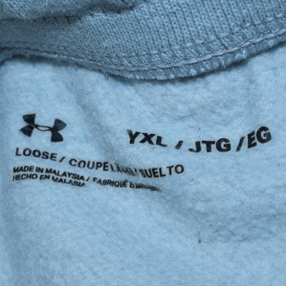 Boys UK Size YXL Under armour Regular Fit Jogger Blue Trousers