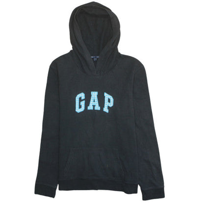 Womens UK Size M Gap Black Pullover Hoodie