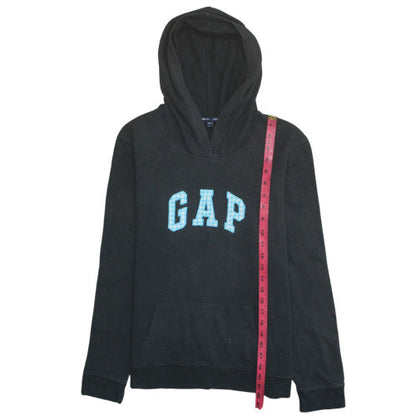 Womens UK Size M Gap Black Pullover Hoodie