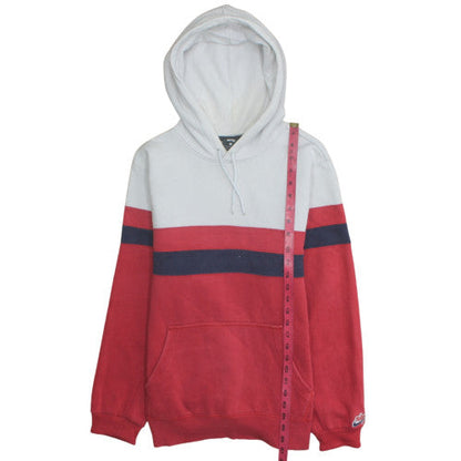 Mens UK Size L Nike Red Pullover Hoodie
