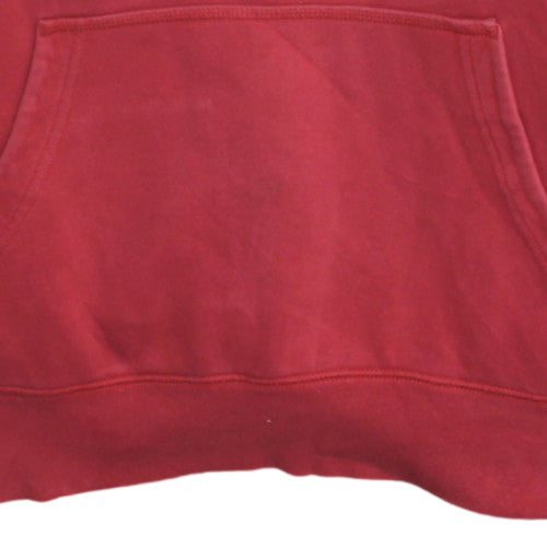 Mens UK Size L Nike Red Pullover Hoodie