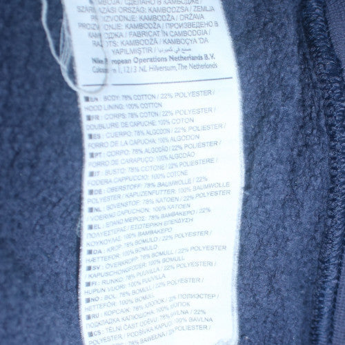 Mens UK Size S Nike Blue Pullover Hoodie