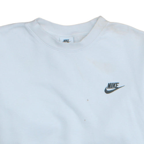 Mens UK Size S Nike White Pullover Sweatshirt