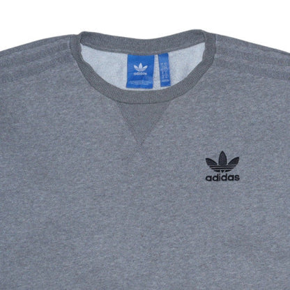 Mens UK Size XL adidas Grey Pullover Sweatshirt