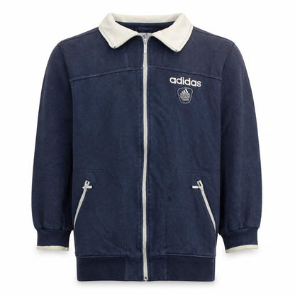 Mens UK Size S adidas Blue Full Zip Sweatshirt