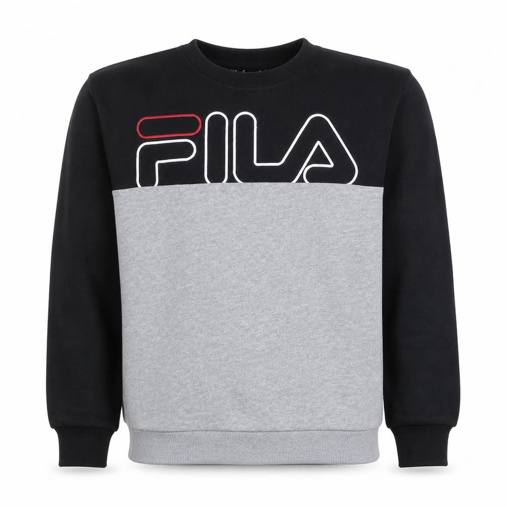 Mens UK Size L FILA Grey Pullover Sweatshirt