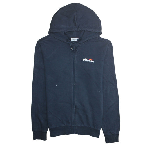 Mens UK Size M ellesse Blue Full Zip Hoodie