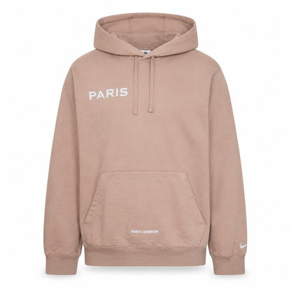Mens UK Size L Nike Beige Pullover Hoodie