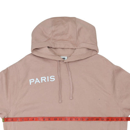 Mens UK Size L Nike Beige Pullover Hoodie