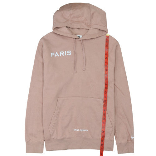 Mens UK Size L Nike Beige Pullover Hoodie