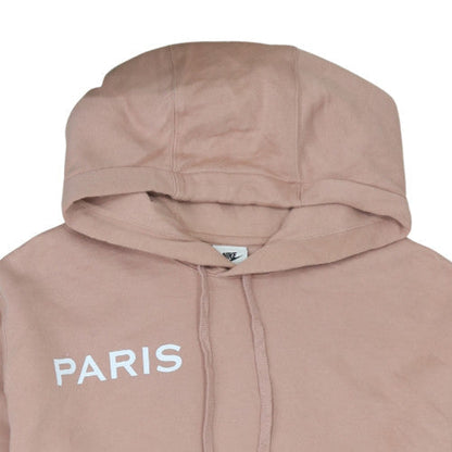 Mens UK Size L Nike Beige Pullover Hoodie