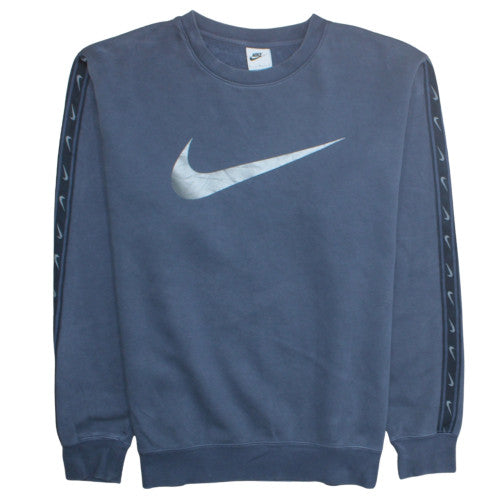 Mens UK Size L Nike Blue Pullover Sweatshirt