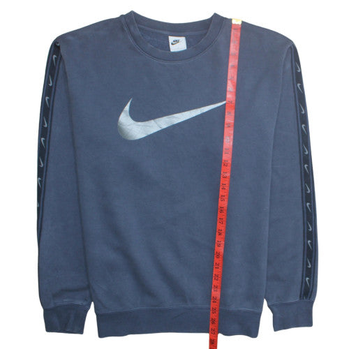 Mens UK Size L Nike Blue Pullover Sweatshirt