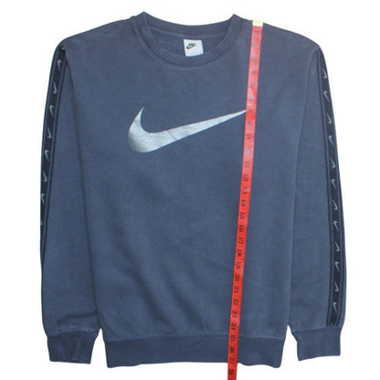 Mens UK Size L Nike Blue Pullover Sweatshirt