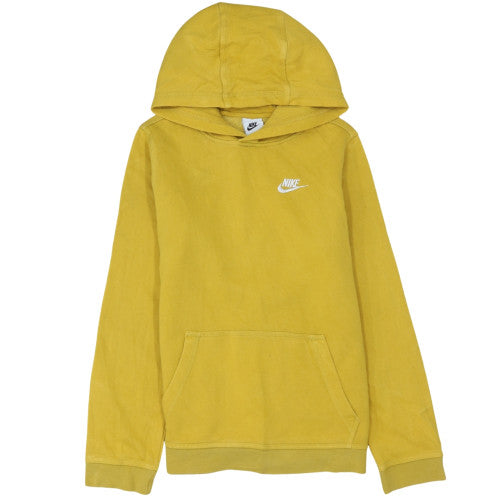 Boys UK Size XL Nike Yellow Pullover Hoodie