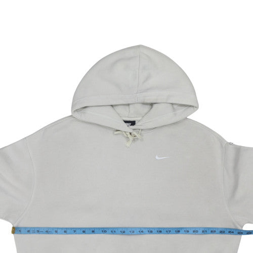 Womens UK Size M Nike Beige Pullover Hoodie
