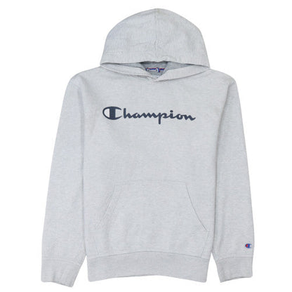 Mens UK Size M Champion Grey Pullover Hoodie