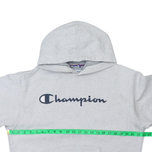 Mens UK Size M Champion Grey Pullover Hoodie