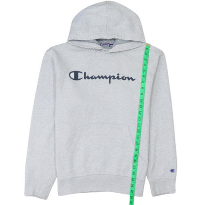 Mens UK Size M Champion Grey Pullover Hoodie