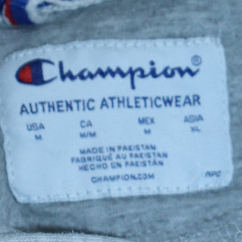 Mens UK Size M Champion Grey Pullover Hoodie