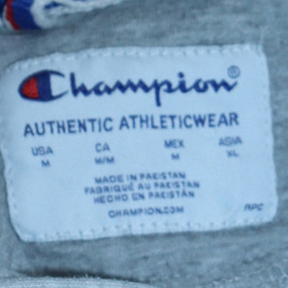 Mens UK Size M Champion Grey Pullover Hoodie