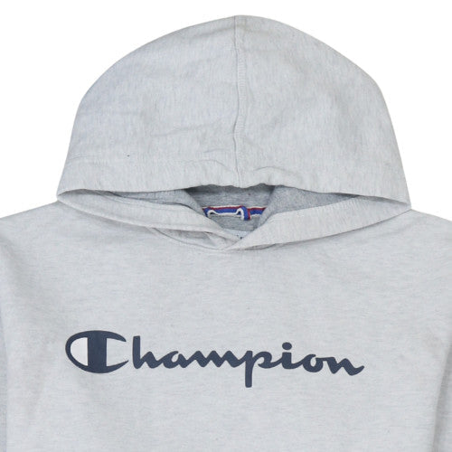 Mens UK Size M Champion Grey Pullover Hoodie