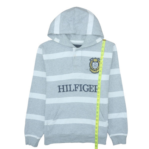Mens UK Size M Tommy Hilfiger Grey Pullover Hoodie