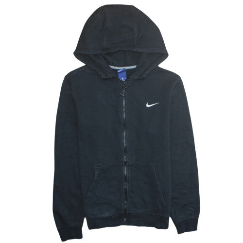 Mens UK Size M Nike Black Full Zip Hoodie