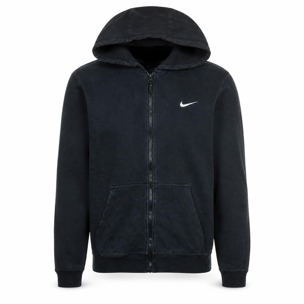 Mens UK Size M Nike Black Full Zip Hoodie