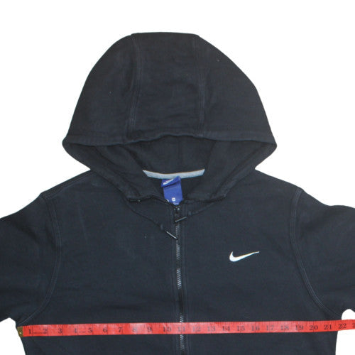 Mens UK Size M Nike Black Full Zip Hoodie