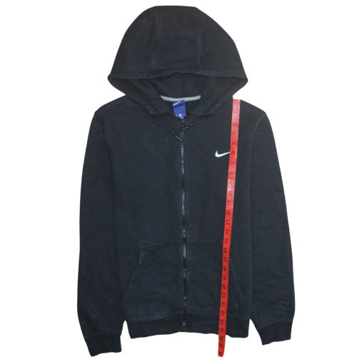 Mens UK Size M Nike Black Full Zip Hoodie