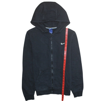 Mens UK Size M Nike Black Full Zip Hoodie