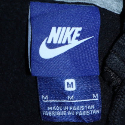 Mens UK Size M Nike Black Full Zip Hoodie