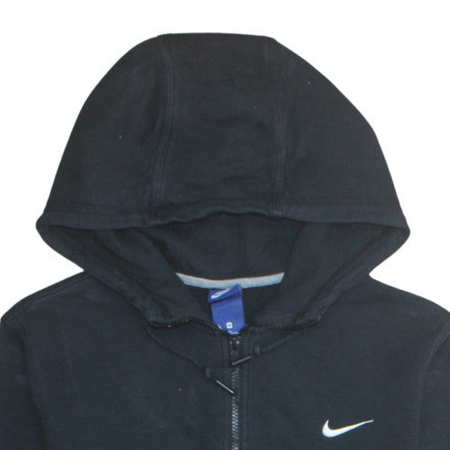 Mens UK Size M Nike Black Full Zip Hoodie
