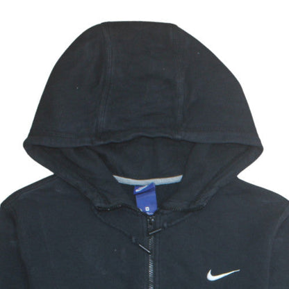 Mens UK Size M Nike Black Full Zip Hoodie