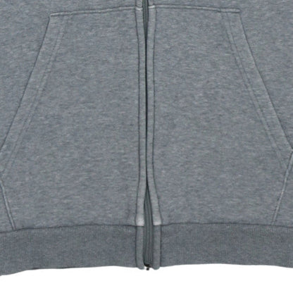 Puma Boys Grey Full Zip Hoodie Age 13-14 Years Cotton Blend