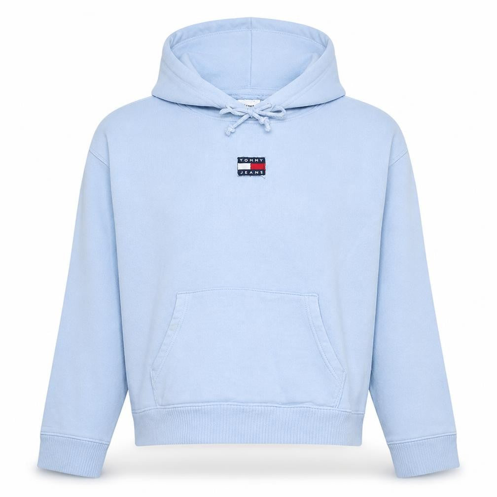 Womens UK Size XL Tommy Jeans Blue Pullover Hoodie