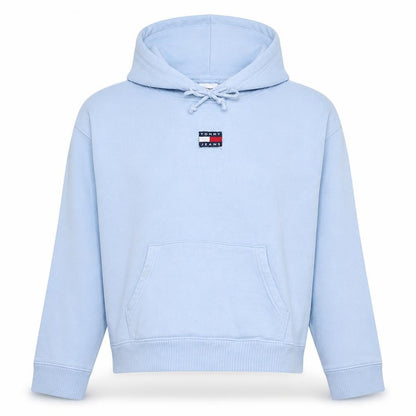 Womens UK Size XL Tommy Jeans Blue Pullover Hoodie