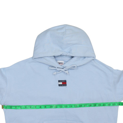 Womens UK Size XL Tommy Jeans Blue Pullover Hoodie