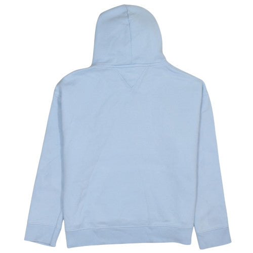 Womens UK Size XL Tommy Jeans Blue Pullover Hoodie