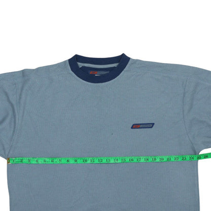 Mens UK Size L Reebok Blue Pullover Sweatshirt