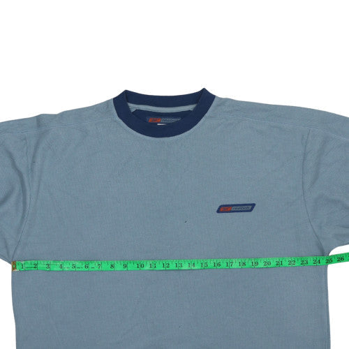 Mens UK Size L Reebok Blue Pullover Sweatshirt